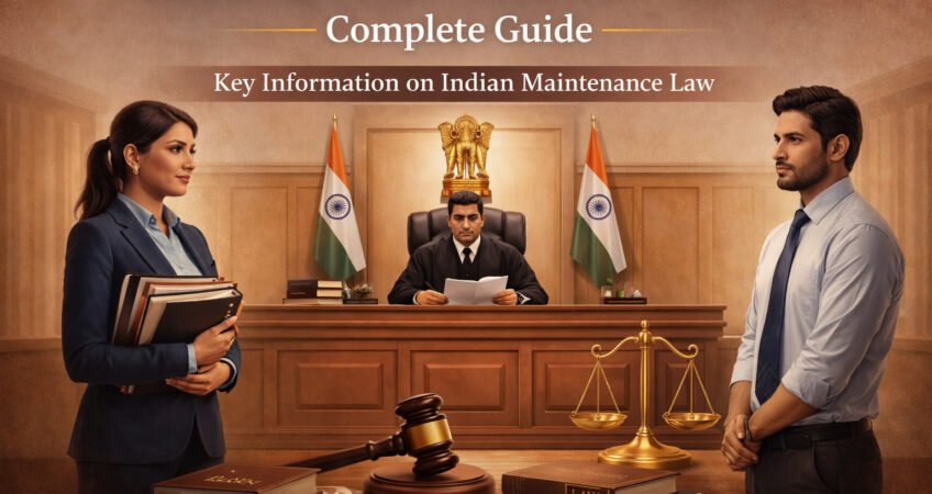Maintenance Under Section 125 CrPC in Indian family court with judge hearing maintenance case