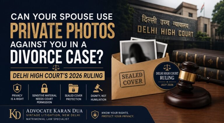 Private photos in divorce case and Delhi High Court 2026 ruling