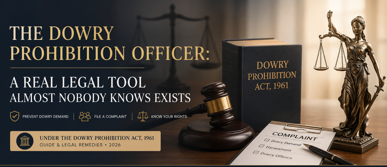 Dowry Prohibition Officer and dowry complaint process in India