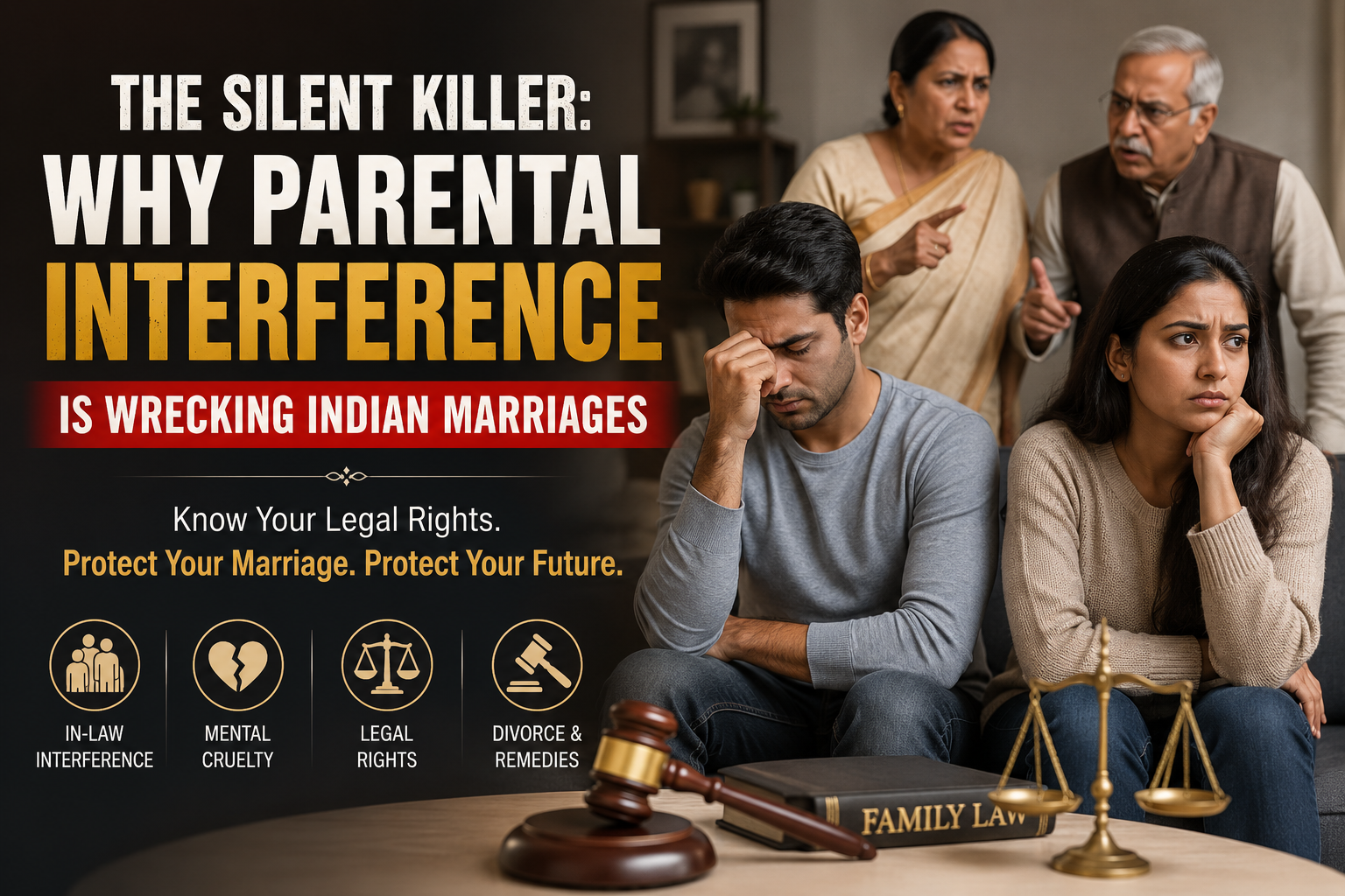 Parental interference in marriage and divorce law in India