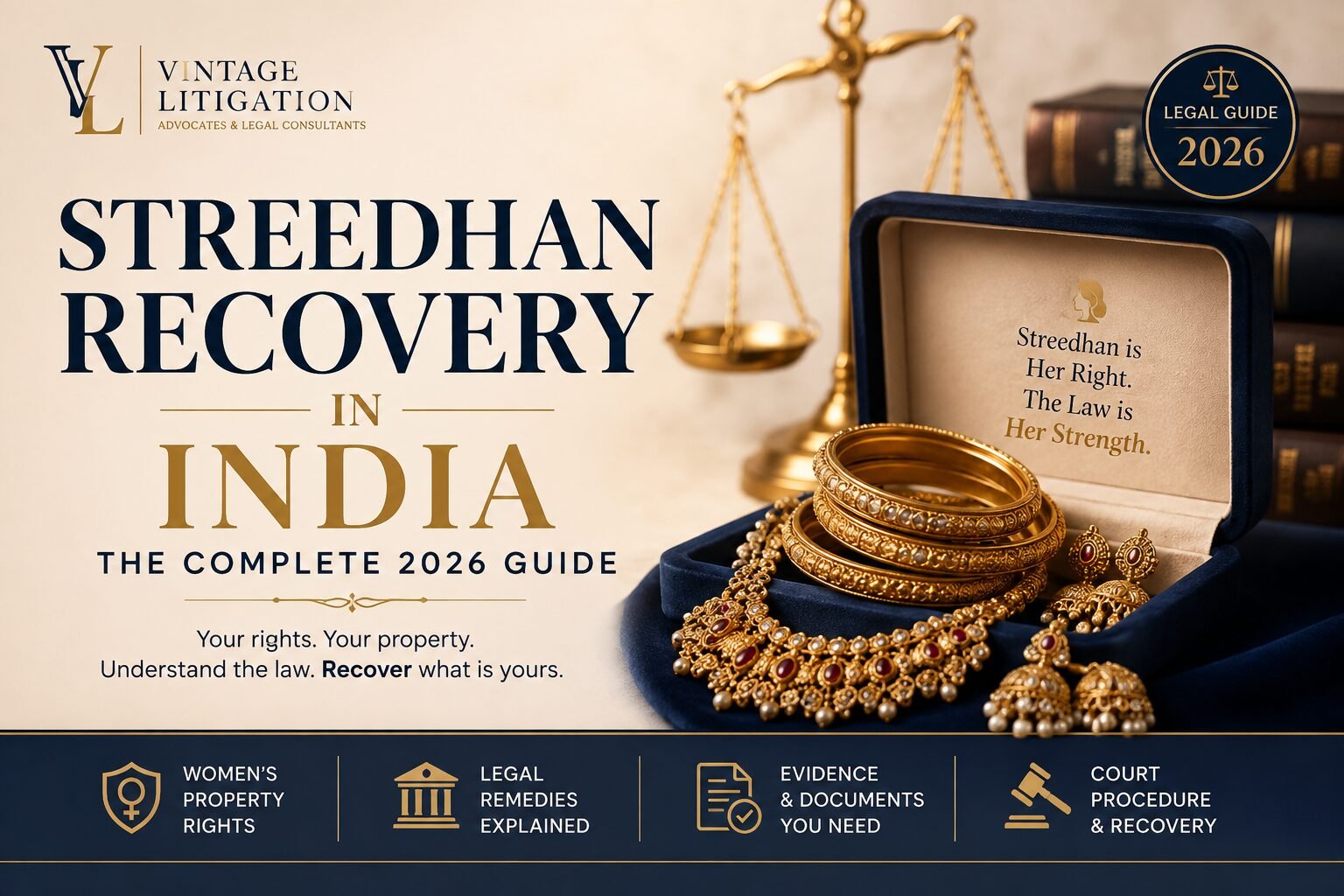 Streedhan recovery in India including jewellery and legal rights