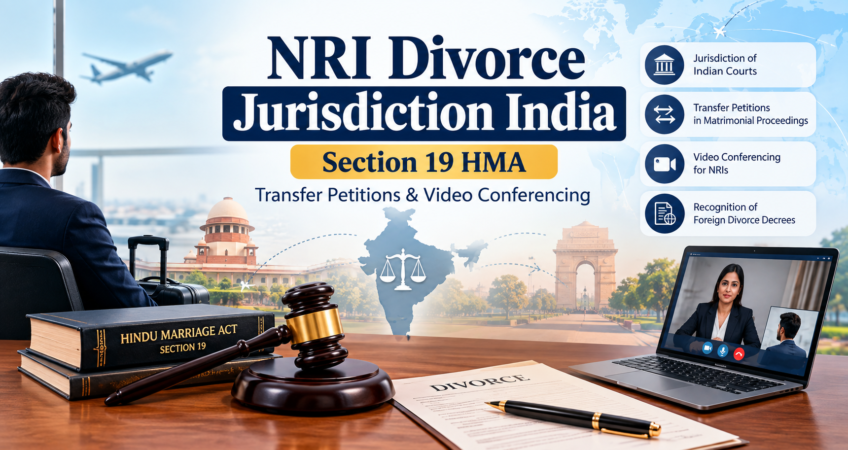 NRI divorce jurisdiction India under Section 19 HMA