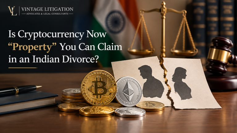 Cryptocurrency and Bitcoin assets in an Indian divorce settlement