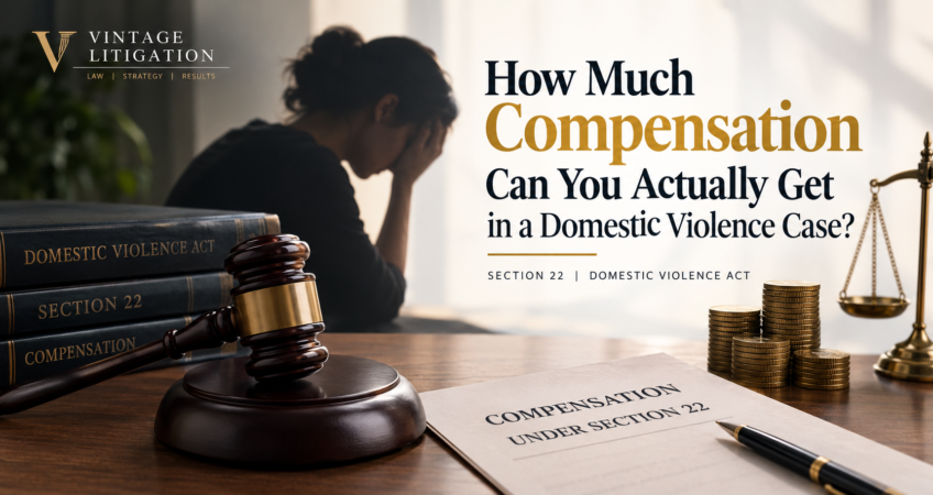 Domestic Violence Act compensation under Section 22 in India