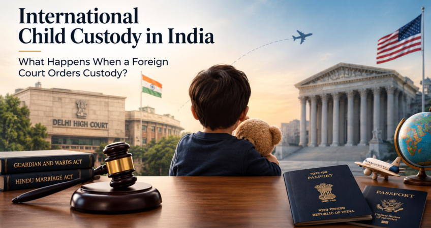 International child custody in India and foreign custody orders