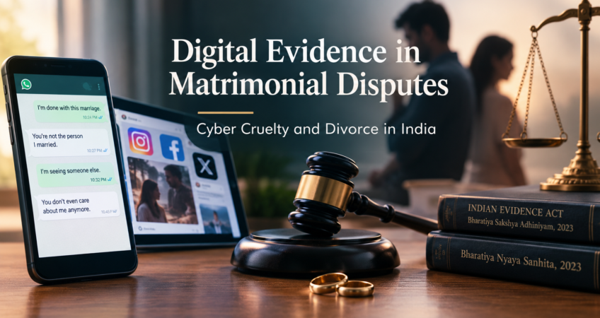 Digital evidence in matrimonial disputes in India