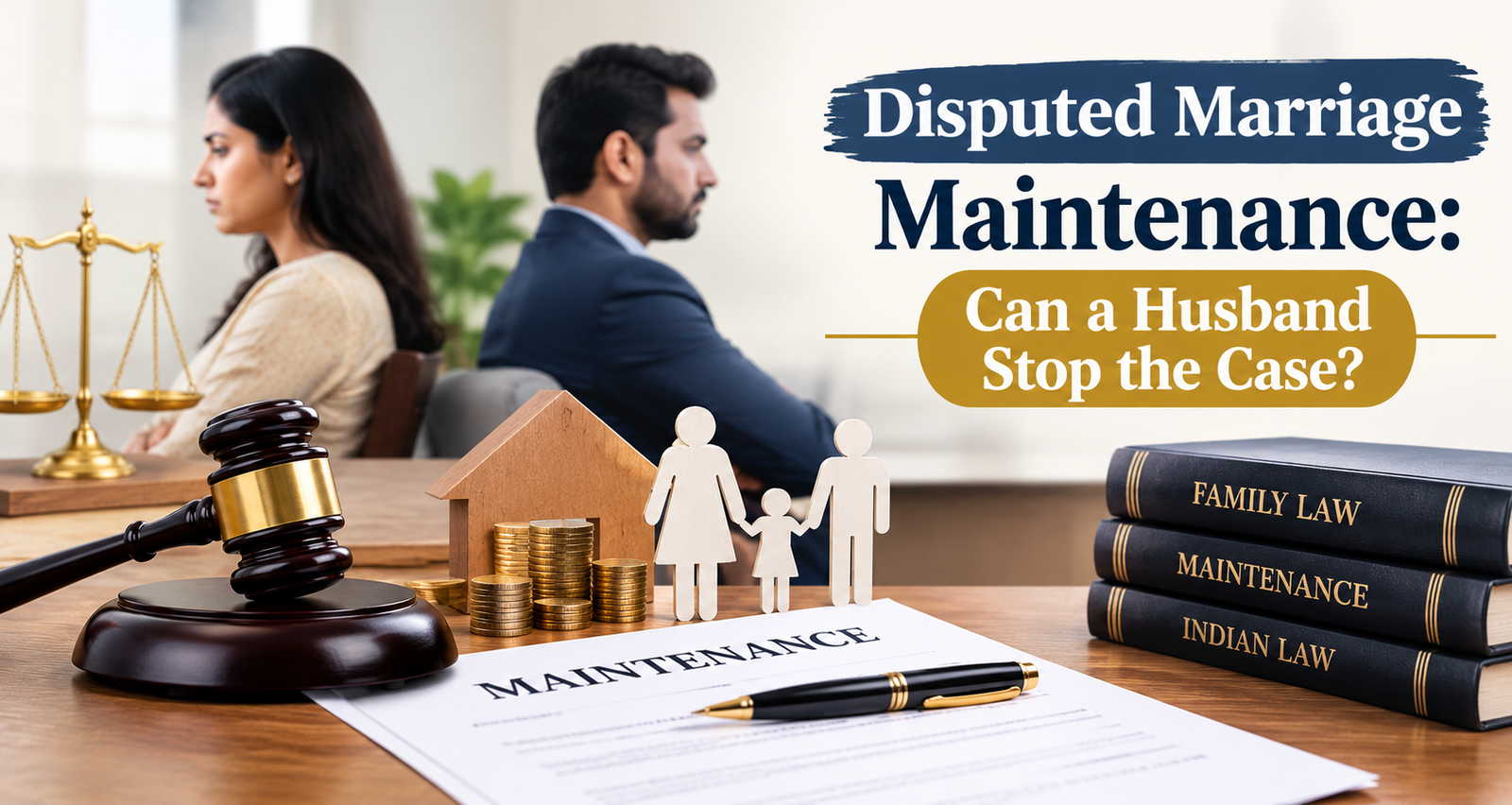Disputed Marriage Maintenance: Can a Husband Stop the Case?