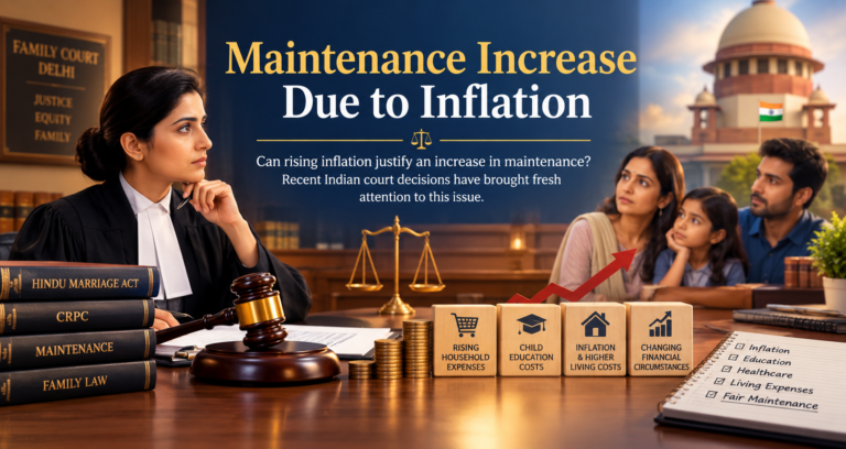 increase maintenance due to inflation in India